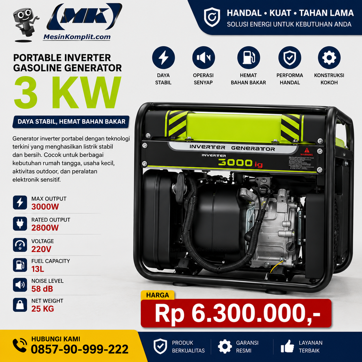 Genset Inverter Las ...
